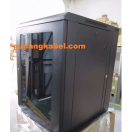 19" Wallmounted 10U Depth 600mm, Double Door