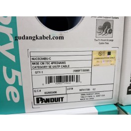 PANDUIT NET-KEY Utp cable Cat.5e 1000ft blue Versi NETKEY tipe NUC5C04BU-C