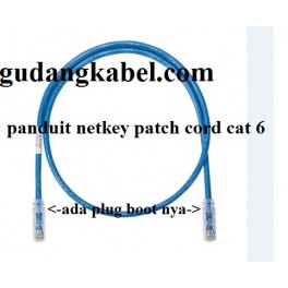 PANDUIT NET-KEY NK Patch Cord Cat.6 2Meter Blue, NK6PC2MBUY