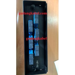 Netviel OTB INDIBOX DINRAIL  12 port SC  Singlemode Loaded Splice Accs  ( Exclude FO Pigtail ), NVL-OTB-INB-12/12-SM-SC-S