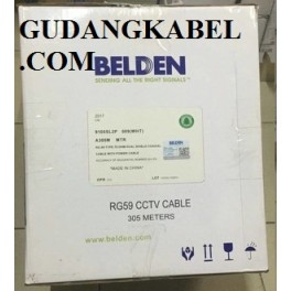 Belden Coaxial RG59+Power WHITE tipe 9105SL2P WHITE