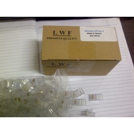 Connector UTP cat 6 @100ea Made In Taiwan