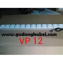 PDU 12 Outlets European Type,16A (model Local/ Model lama)