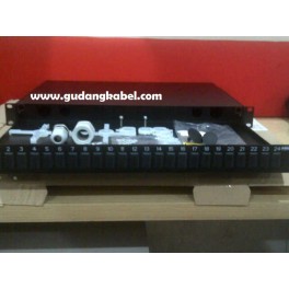 AMP Rackmounted Fiber Optic Suport 48Port SC coupler (Exclude Coupler),Sliding 1U