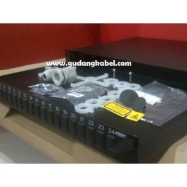 AMP Rackmounted Fiber Optic Suport 96 Port LC coupler (Exclude Coupler),Sliding 1U
