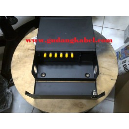 Netviel OTB Wallmounted 6 port ST  Multimode Loaded Terminasi Accs ( Exclude Connector ), NVL-OTB-WM-24/6-MM-ST-T