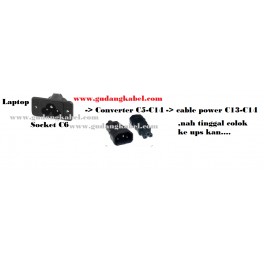 Socket Converter C14 - C5