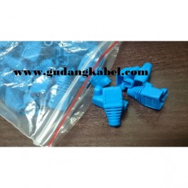 AMP Plug Boot cat 6 Blue @100ea