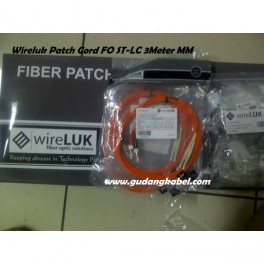 WireLuk Patch Cord ST-LC 50Mic Multi Mode 3Mtr