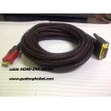 HDMI-DVI 25:1 Panjang 3Meter